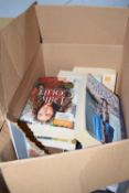 One box of various paperback novels