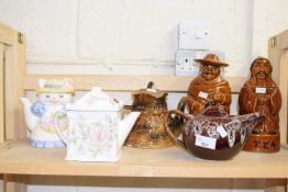 Quantity of various novelty ceramics