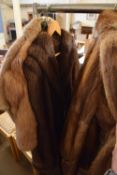 A lady's fur coat