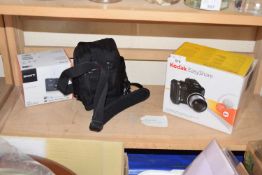 Various boxed cameras including Kodak, Easyshare etc