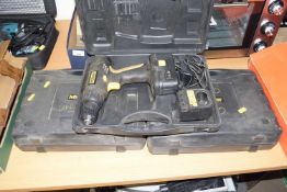 Three Mckeller cordless drills, in cases