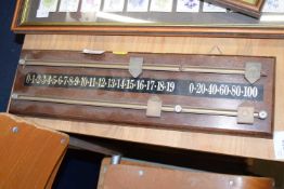 Snooker scoreboard