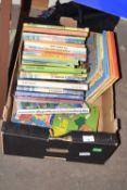 Box of various children's annuals and other books