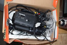 Panasonic video camera and accessories