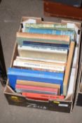 Box of assorted vintage books