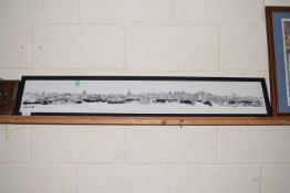 Sally Bennett - black and white study The River Bridges of Norwich