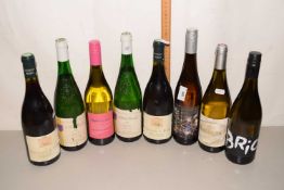 Quantity of assorted white wines