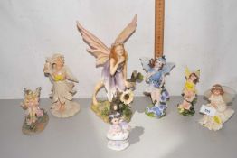 Quantity of Flower Fairies figurines