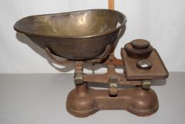 Set of grocers scales