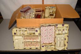 Quantity of dolls house furniture to include Hickleton Collectors