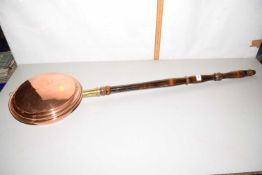 Copper warming pan