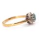 An 18ct blue zircon and diamond ring, the central round blue zircon surrounded by illusion set - Image 2 of 8