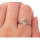 An 18ct champagne diamond solitaire ring, the round brilliant cut diamond, estimated approx. 1. - Image 6 of 9