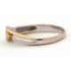 An 18ct bi-colour gold and diamond ring, the central round brilliant cut diamond, estimated - Image 6 of 6