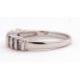 A 14K diamond ring, alternatively set with two baguette and two round brilliant cut diamonds, - Image 7 of 7