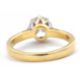An 18ct diamond solitaire ring, the round brilliant cut dimaond, estimated approx. 1.29cts, colour - Image 4 of 7
