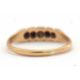 A ruby and diamond ring, set with old mine cut diamonds and mixed cut rubies, with plain band of - Image 7 of 7