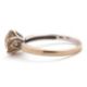 An 18ct champagne diamond solitaire ring, the round brilliant cut diamond, estimated approx. 1. - Image 3 of 9
