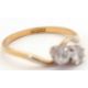 A 'toi et moi' diamond ring, the two Old European cut diamonds, total estimated approx. 0.63cts, - Image 7 of 9
