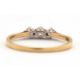 An 18ct three stone diamond ring, the three round brilliant cut diamonds, total estimated approx. - Image 7 of 7