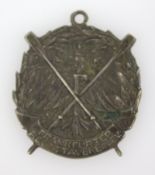 Medaille "Frankfurter Regatta Verein", 1853 Frankfurt/Main. 800er Silber