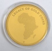 1/200 OZ Fine Gold Great Amerika Wild Life