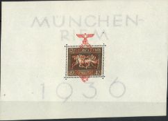 Deutsches Reich 1937, Block 10 postfrisch. Bug links.
