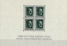 Deutsches Reich 1937, Block 7 postfrisch.