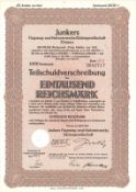 Teilschuldverschreibung sowie Schatzanweisung, 1940er Jahre