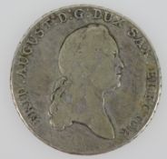 Sachsen Albertinische Linie, Konventionstaler 1773