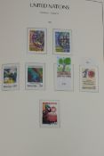 Sammlung Vereinte Nation Genf 1969-1999 Postfrisch und gestempelt! Leuchtturm Falzlos Vordruckalbum,