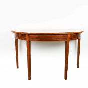DEMI LUNE CONSOLE TABLE.