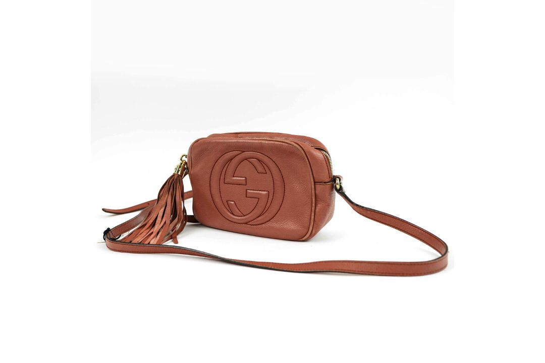 GUCCI SOHO DISCO BAG. - Image 1 of 4