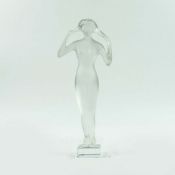 LALIQUE GLASS. ISIS NUDE FIGURE.