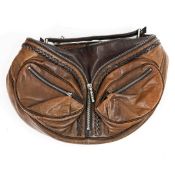 GIANNI VERSACE VINTAGE GOTHIC DM SHOULDER BAG.