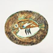 PABLO PICASSO. POISSON CHINÉ. (d)