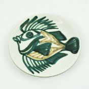 ROBERT PICAULT (1919-2000). POISSON PLAT.