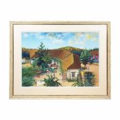 CARLOS ANTONIO ACEITUNO CANTILLANA (B1954). GOUACHE.