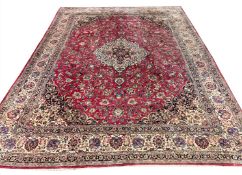 PERSIAN KASVIN CARPET.