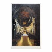 N.D. (20TH CENTURY). WESTMINSTER CATHEDRAL INTERIOR.