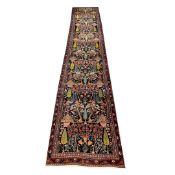 PERSIAN BAKTIARI CYPRESS TREE DESIGN RUNNER.