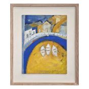 BECKY BORMAN (20TH CENTURY BRITISH). GOLDEN DAYS.