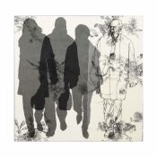 ROSIE JAMES (BRITISH, CONTEMPORARY). STREET FIGURES.