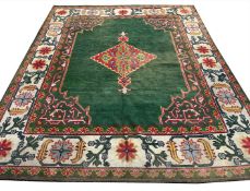 ANTIQUE IRISH DONEGAL CARPET.