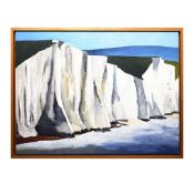 MODERN BRITISH SCHOOL. WHITE CLIFFS.