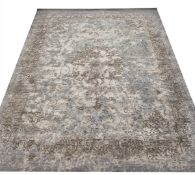 WOOL AND SILK RUG BY JONNMAR.