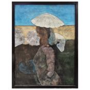 INIGO BATTERHAM (20TH CENTURY BRITISH). FIGURE.