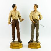 RENE CHARLES MASSE. After. A PAIR OF SWORDSMEN. (2).