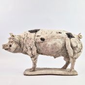 TANYA BRETT (B1974). OLD SPOT PIG. (d)