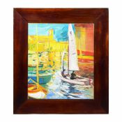 EARLY 20TH CENTURY FRENCH SCHOOL. LE VIEUX PORT DE LA CIOTAT.